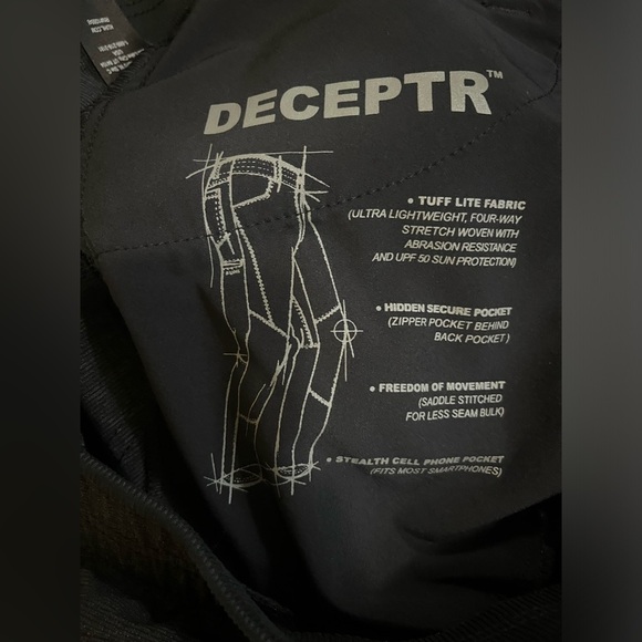 KUHL DECEPTR Tuff Lite Stretch Utility Hiking Outdoor Straight Leg Pants 40 x 32 - Picture 6 of 6